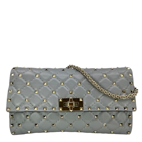 Valentino Garavani Rockstud Spike Chain Crossbody Bag - Picture 1 of 12